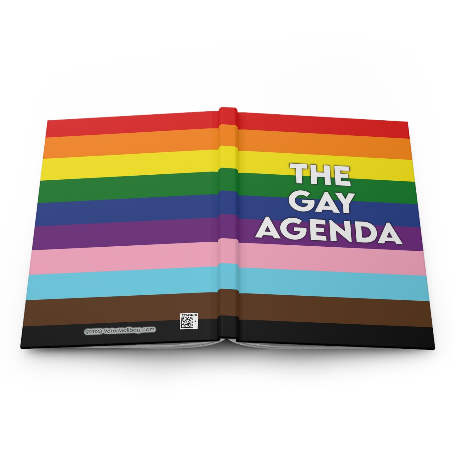 The Gay Agenda LGBTQ+ Hardcover Journal | Voter Mailbag