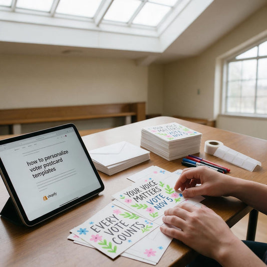 How to Personalize Voter Postcard Templates