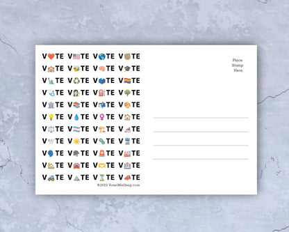 Voter Postcard Variety Pack (125 Pack)