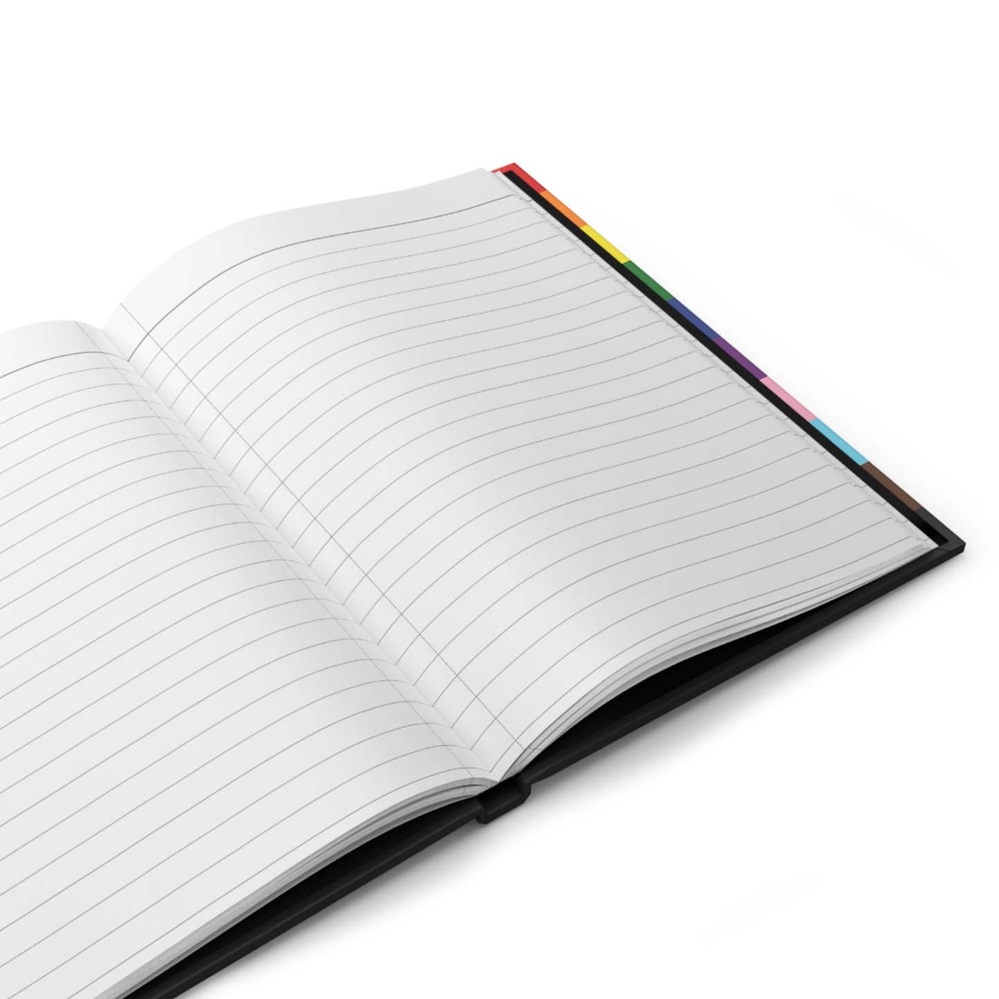 Interior blank pages of The Gay Agenda journal, 150 pages