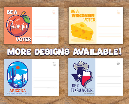 California Voter Postcards - Blank 4x6 Voter Postcards