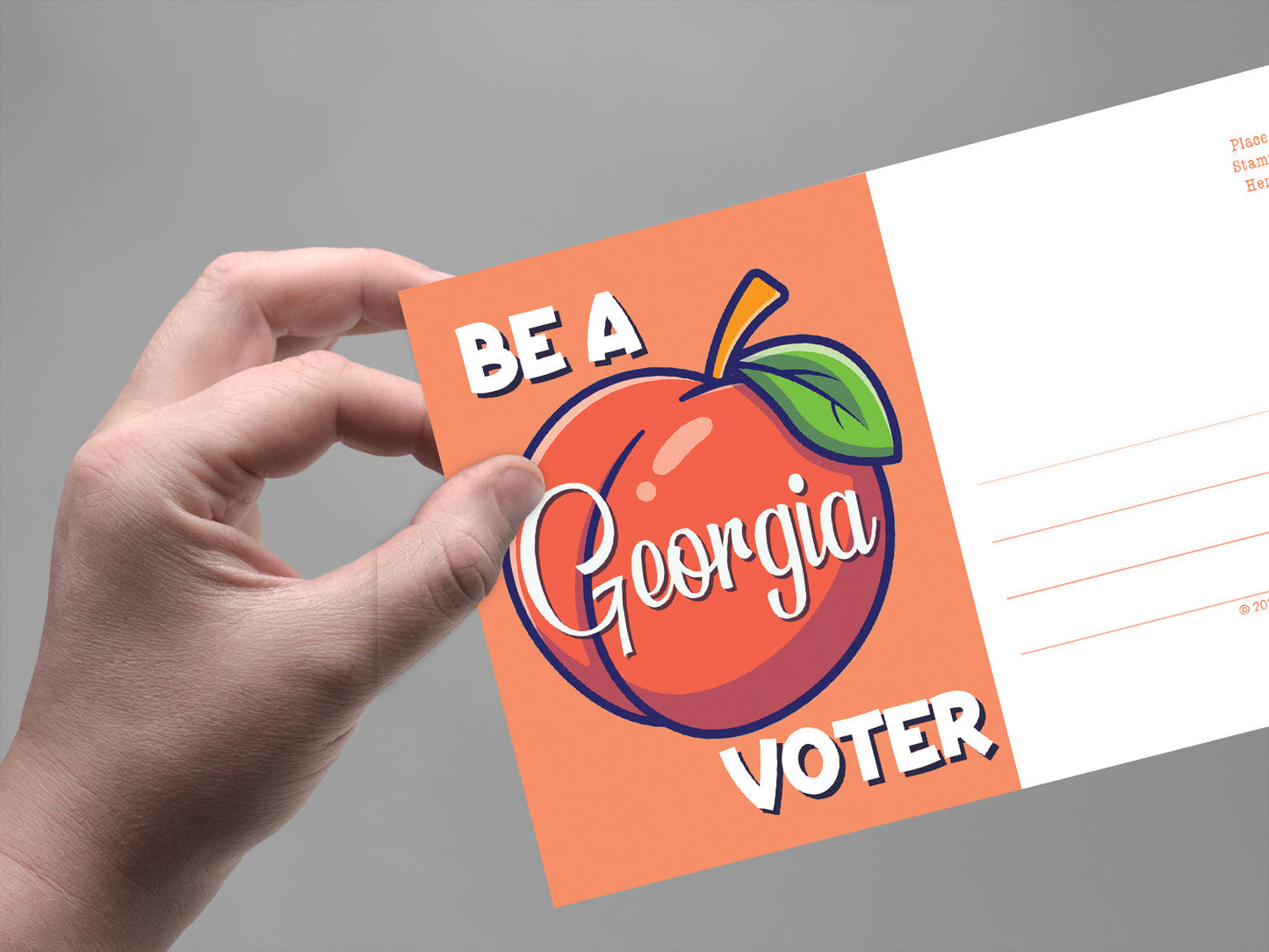 Georgia Voter Postcards - Blank 4x6 Voter Postcards