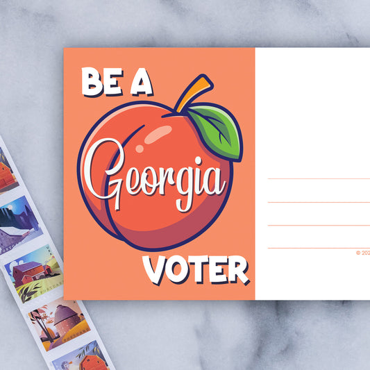 Georgia Voter Postcards - Blank 4x6 Voter Postcards