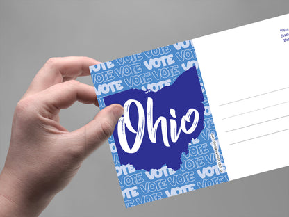 Ohio Voter Postcards - Blank 4x6 Voter Postcards