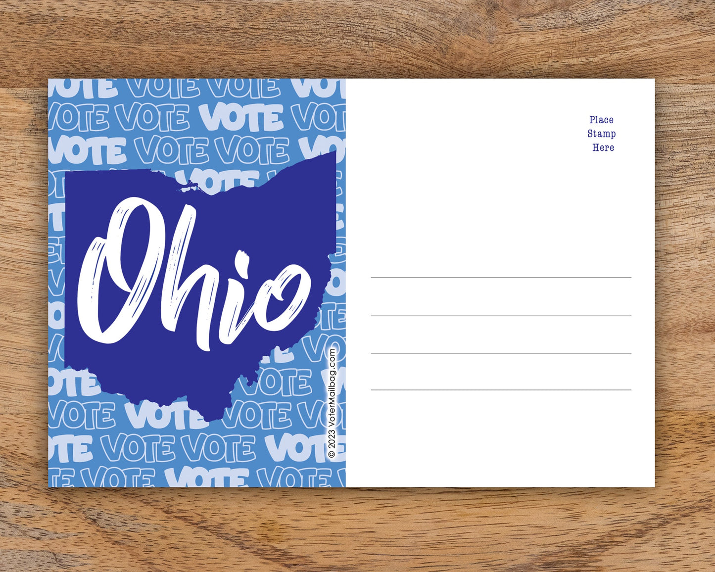 Ohio Voter Postcards - Blank 4x6 Voter Postcards