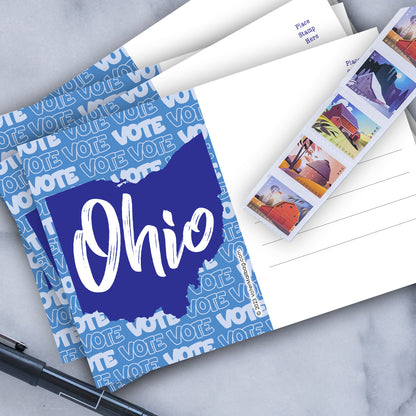 Ohio Voter Postcards - Blank 4x6 Voter Postcards