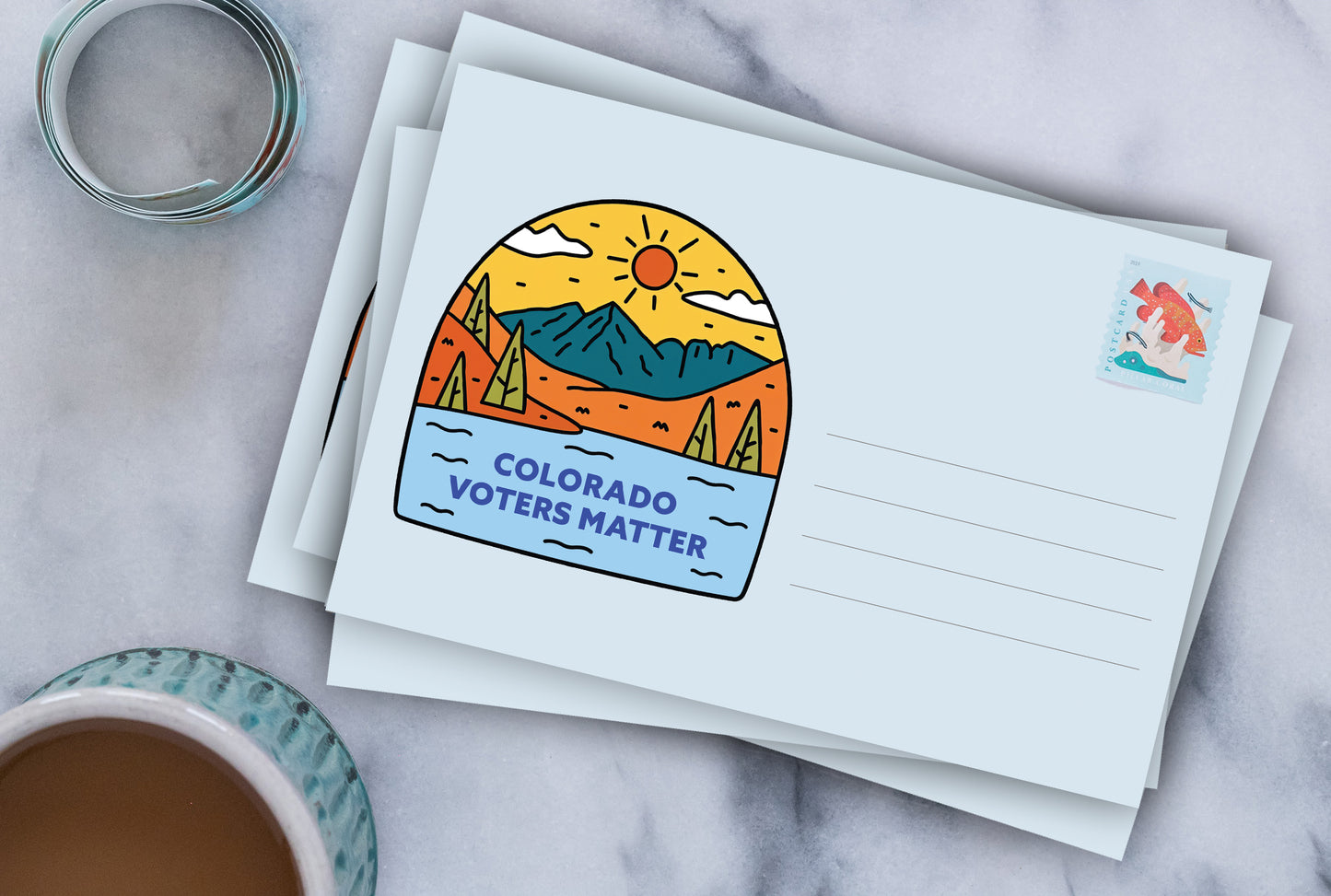 *LAST CALL* Colorado Voter Postcards - Blank 4x6 Voter Postcards