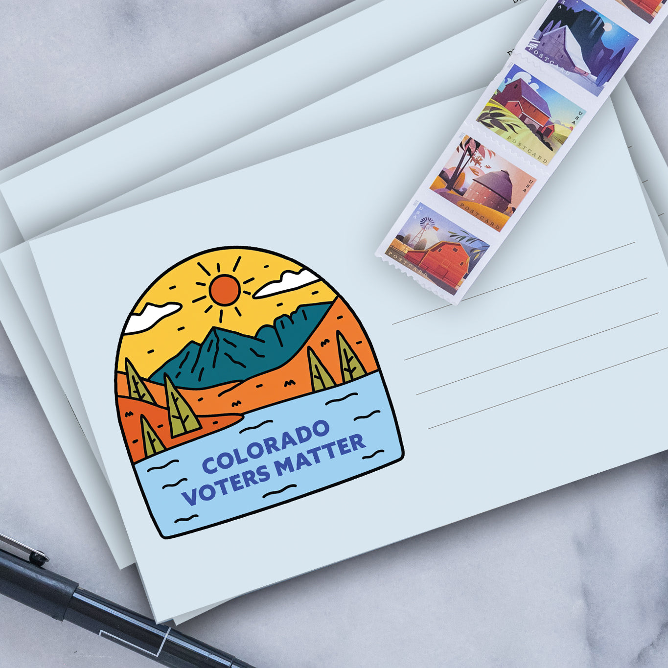 *LAST CALL* Colorado Voter Postcards - Blank 4x6 Voter Postcards