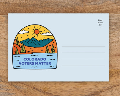 *LAST CALL* Colorado Voter Postcards - Blank 4x6 Voter Postcards
