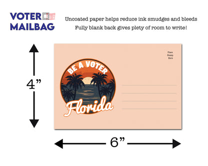 *LAST CALL* Florida Voter Postcards - Blank 4x6 Voter Postcards