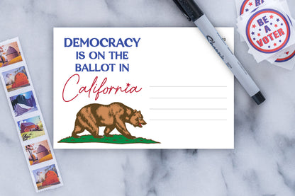 California Voter Postcards - Blank 4x6 Voter Postcards