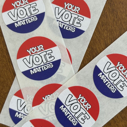 Your Vote Matters Stickers