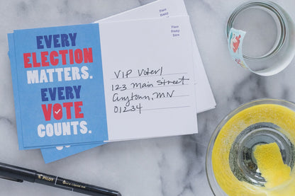 Every Election Matters – Blank 4x6 Voter Postcards | Voter Mailbag